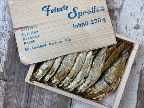 Sprotten holzkiste kieler - |,