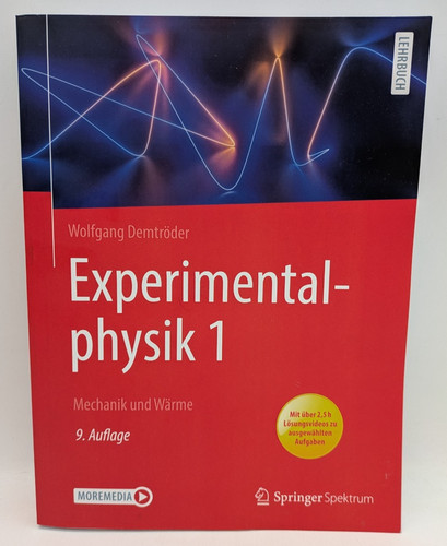 Experimentalphysik wolfgang - experimentalphysik, 1,