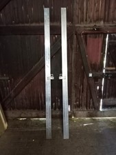 2560mm lange Alu-Treppe mit 10 Gitterrost-Stufen 500x200x40 rutschhemmend 