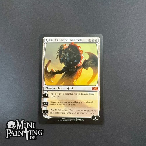 Ajani steadfast magic mtg - magic,
