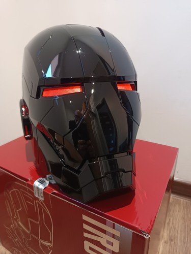 Iron man helm full black - iron, mk5