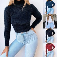 Pullover Sweater Tops Mode