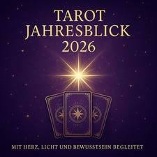 Tarot Jahresblick 2026 - Deine Jahresgeschichte - Per Email - Kartenlegen