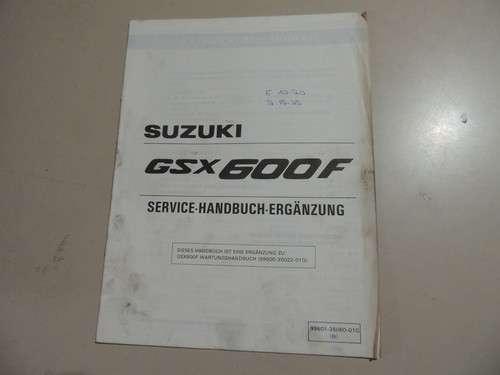 Suzuki gsx 600 - gsx, 1992