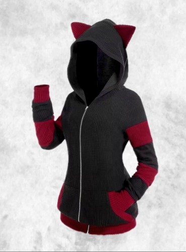 Neu schwarz rot waffel - schwarz, &