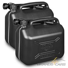 BENZINKANISTER KANISTER 2x 10 LITER DIESEL KRAFTSTOFFKANISTER BENZIN KRAFTSTOFF