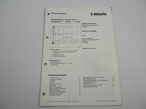 Toyota corolla e11 b - toyota, 1,6l