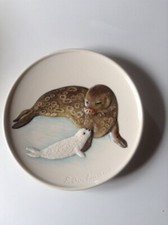 Goebel Wandteller Robbe Motiv