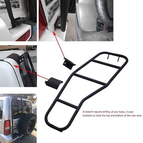 Rear tail door roof - door, ladder
