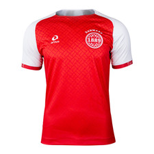 Dänemark `25 / Danmarks trøje ´25 Trikot rot - Kids