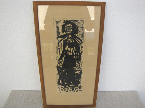 Holzschnitt grafik - holzschnitt,
