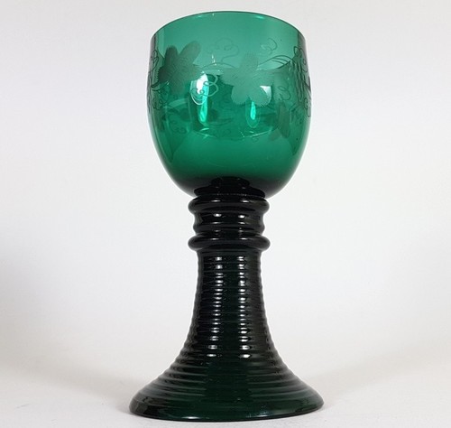 Glas römer russisch grün - glas, um