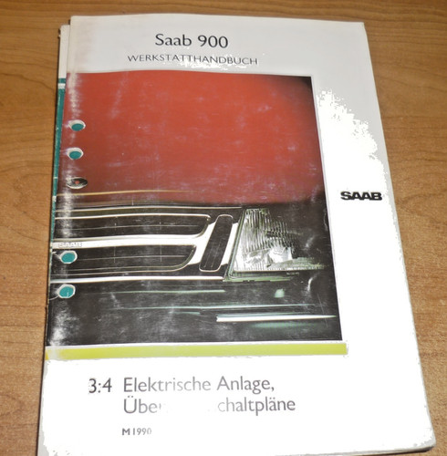 Saab 900 werkstatthandbuch - saab,