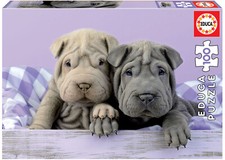 Puzzle - 2 Hunde - 100 Teile -Too early to get up- Educa # 18063