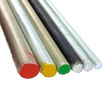 Gewindestange V2A, V4A Edelstahl o. Stahl/galv. verzinkt 8.8 Gewindestab 1 Meter