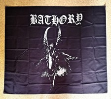 Bathory - Flagge 150 x 130 cm *NEU* Fahne Goat Debut Cover Quorthon The Return