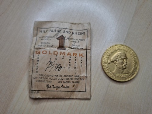 Münze notgeld bielefeld - bielefeld, 1