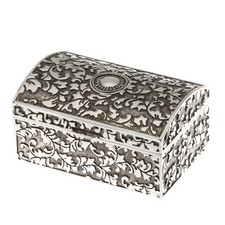 Dekodose silber eckig für