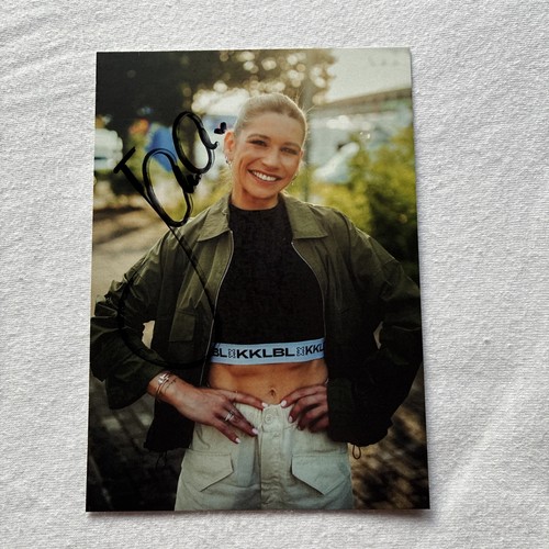 Autogrammkarte jana wosnitza - jana,