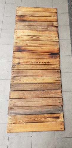 Geflammte holzbretter von - x,