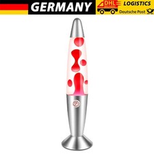 Große Lavalampe 33cm Rot