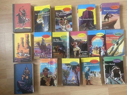 Karl may bücher konvolut - 15,