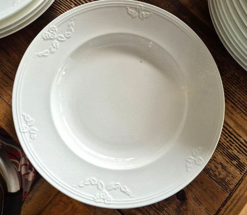 Fiori weiss suppenteller - v&b,