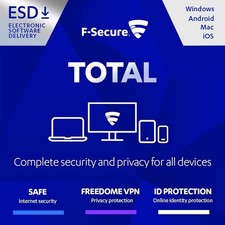 F-Secure TOTAL 2026 1 PC 1