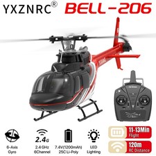YU XIANG Bell-206 2,4G 6CH Hubschrauber Querruderloser bürstenloser Motor 6-Gyro