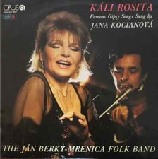 LP Jana Kocianová & The Ján Berky-Mrenica Folk Band Káli Rosita - Famous Gypsy