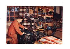 Ansichtskarte Weaving at Brora / Sutherland / Schottland