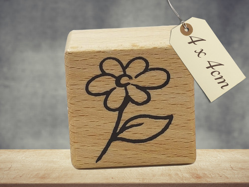 Motivstempel kleine blume - motivstempel,