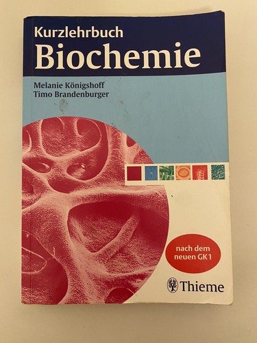 Kurzlehrbuch biochemie nach - biochemie.,