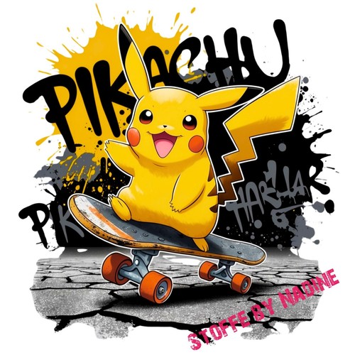 Panel pokemon sweat stoff - sweat,