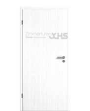 Komplettangebot Zimmertür Innentür Zarge CPL Esche weiß deckend Designkante