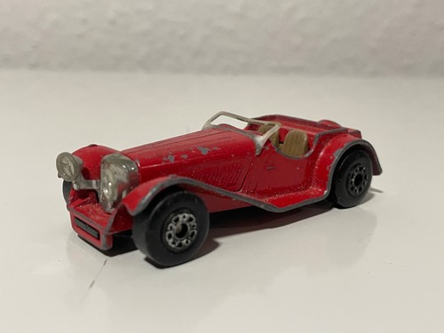 Matchbox jaguar 100 rot - ss,