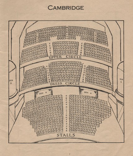 Cambridge theater vintage - theater.,
