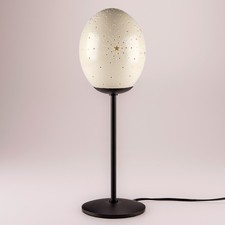 Tischlampe Straußenei