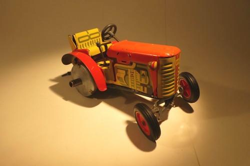 Blechspielzeug zetor traktor - blechspielzeug,