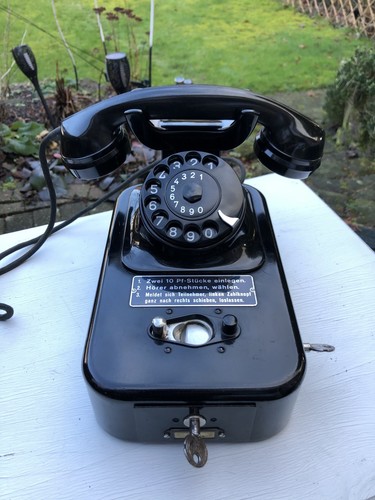 Altes telefon münzer 55b mit - altes,