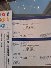 2 x KIM WILDE Stehplatz Tickets Wizemann Stuttgart 14.11.2025