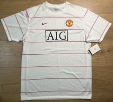 Original Manchester United 2008/09 Training Fußball Trikot LARGE NIKE Neu mit Etikett selten