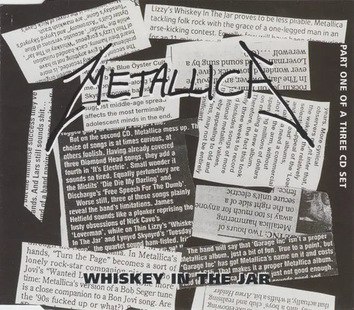 Single metallica whiskey in - cd,