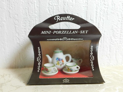 Reutter miniatur porzellan - porzellan, set