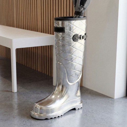 Schirmständer silber 44cm - silber,