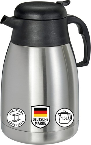 Thermoskanne edelstahl - thermoskanne, 1,5l