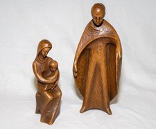 (17.051) 2 Holzfiguren /