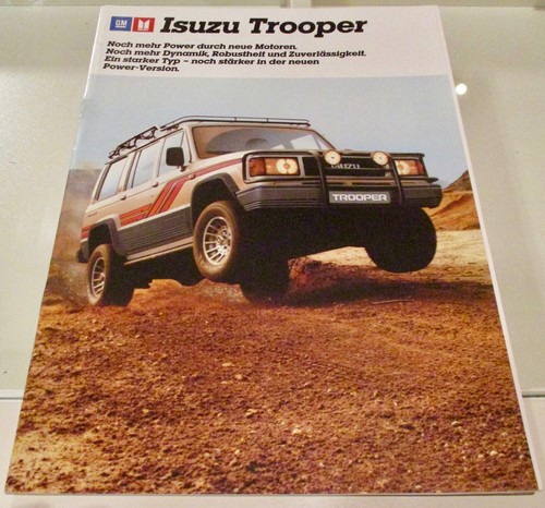 Isuzu trooper station - station, hardtop