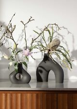 H&M große schwarze Steinzeug