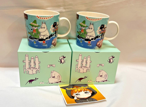 2er set arabia mumin - mumin, becher